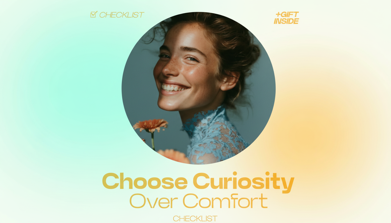 Curiosity Over Comfort: Daily Checklist for Growth
