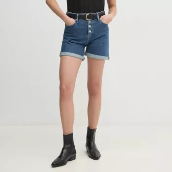 Calvin Klein Jeans Blue Cotton Shorts: Spring/Summer